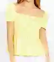 Unser Blusa Amarillo Talla M 820926