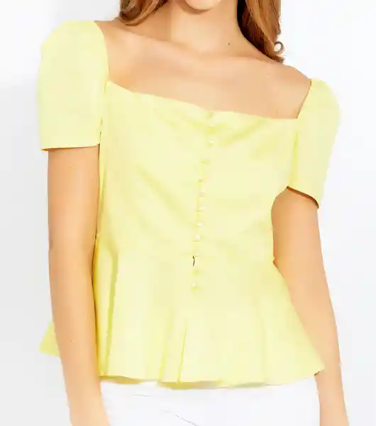 Unser Blusa Amarillo Talla M 820926