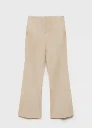 Pantalón Chloe Beige Talla 40 Mujer Mango