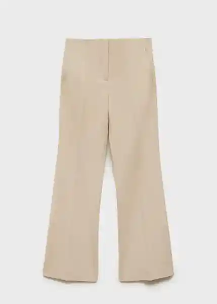 Pantalón Chloe Beige Talla 40 Mujer Mango