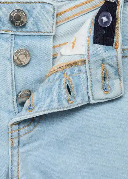 Short Patri Tejano Claro Talla 12 Niñas Mango