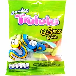 Trululu Gomitas de Gusanos Ácidos