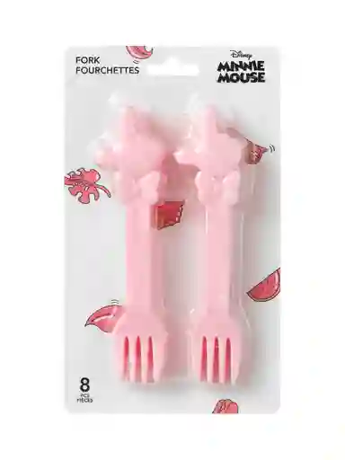 Miniso Tenedores con Diseño de Minnie Mouse