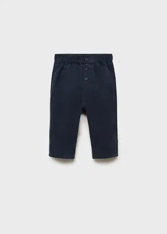 Pantalón Ohio Navy Talla 63 Niños Mango