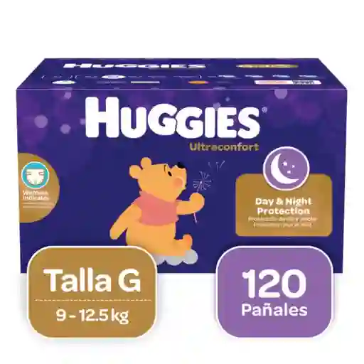 Pañales Huggies Ultraconfort Etapa 3/G 120 Und