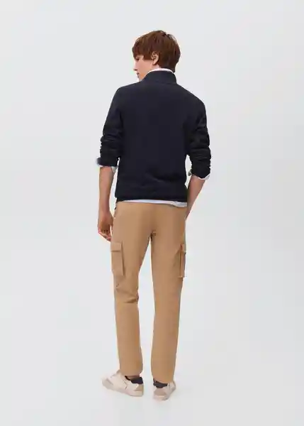 Pantalón Chcargo Beige Talla 21 Teen Niños Mango