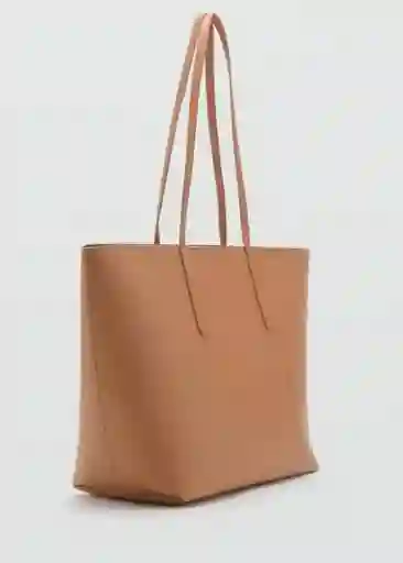 Bolso G Maribel2 Cuero Talla 99 Mujer Mango
