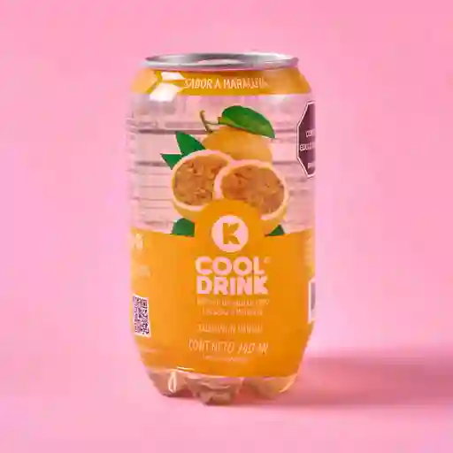 Bebida carbonatada de maracuyá