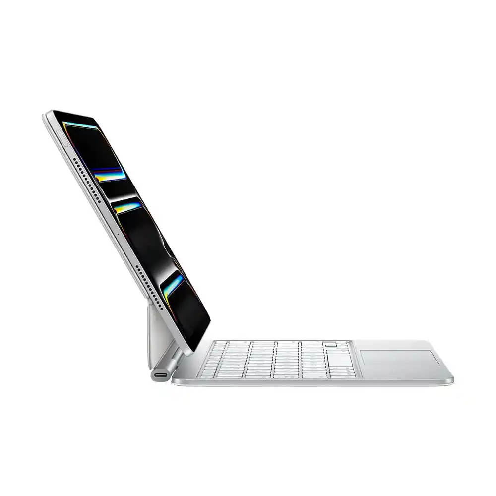 Magic Keyboard Para Ipad Pro 11 Pulgadas (m4) (quinta Generacion) en Blanco Teclado Latinoamerica