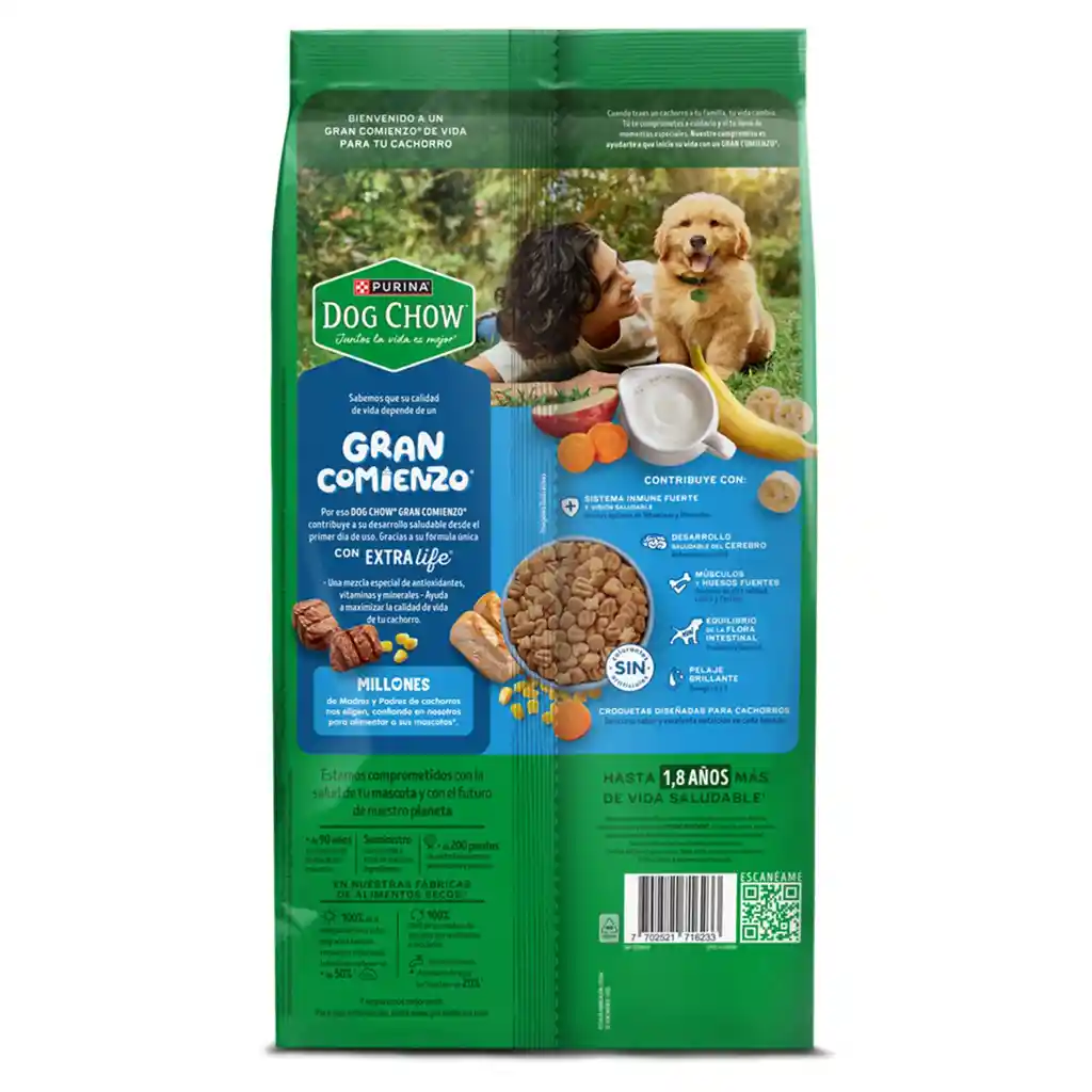 Alimento para perro Dog Chow Cachorros Gran Comienzo Medianos y Grandes x 2kg