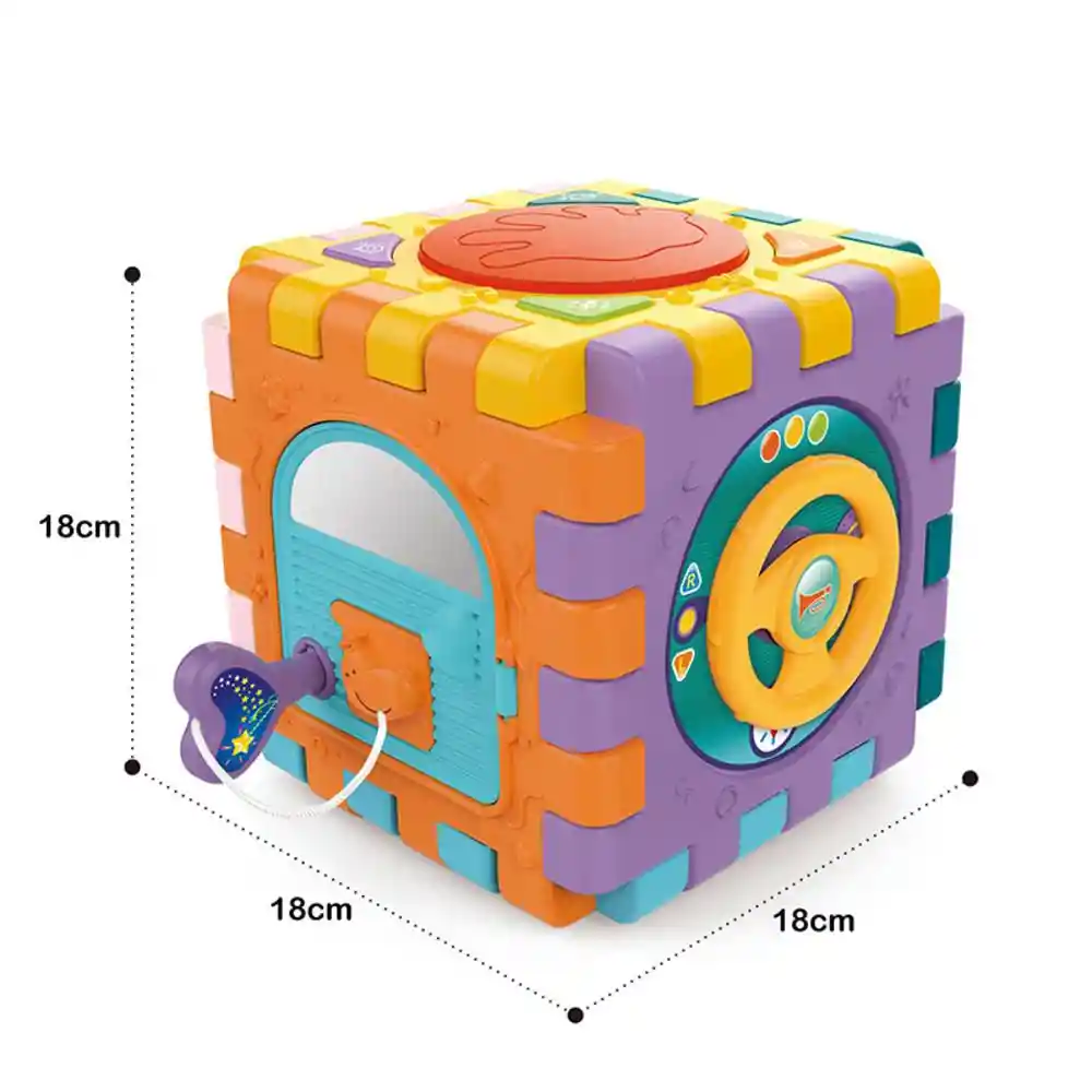 Cubo de Actividades 6 Caras Finlandek Kids