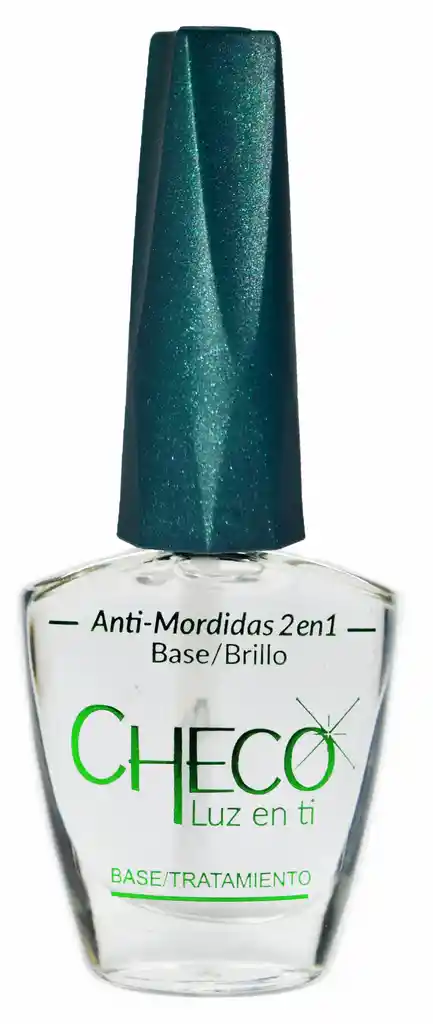 Checo Base Tratamiento para Uñas Anti-Mordidas 2 en 1