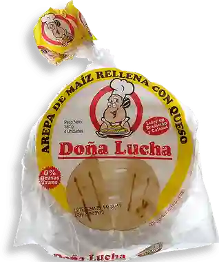 Doña Lucha Arepa de Maíz Rellena con Queso