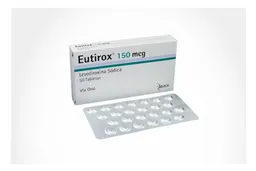 Eutirox Levotiroxina Sódica 150 Mg