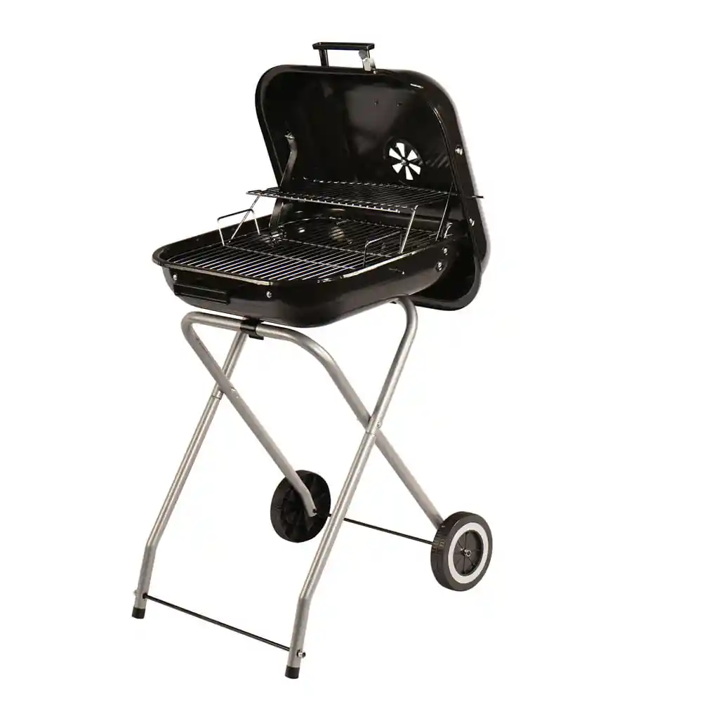Parrilla Carbon Maleta Portatil