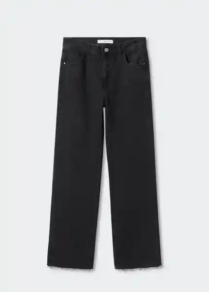 Pantalón Jean Danila Tejano Negro Talla 54 Mujer Mango