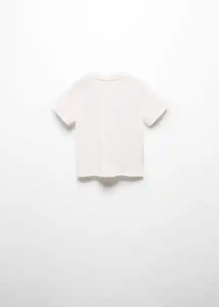 Camiseta Pani6B Off-White Talla 67 Niño Mango