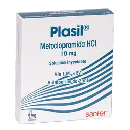 Plasil Solución Inyectable (10 mg)