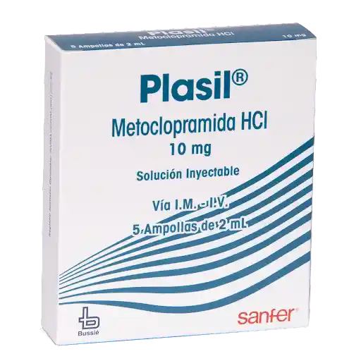 Plasil Solución Inyectable (10 mg)