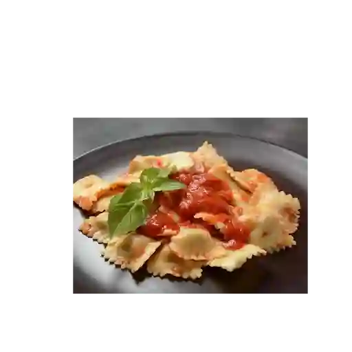 Ravioli ricotta y espinaca