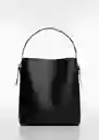 Bolso G Bambi Negro Mujer Mango