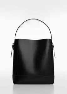 Bolso G Bambi Negro Mujer Mango