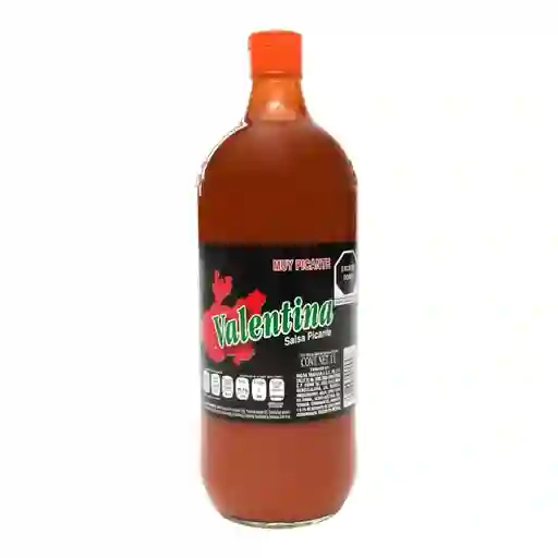 Valentina Salsa Extra Picante Negra 1 Litro