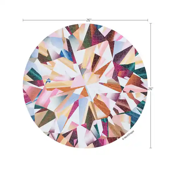 Werkshoppe Rompecabezas Circular Multicolor