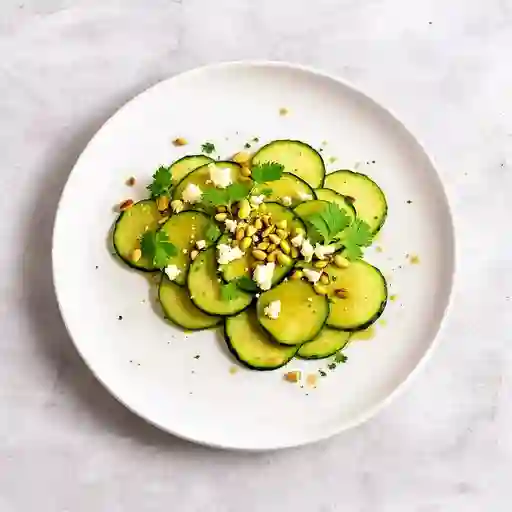 Carpaccio De Zucchini Y Pistachos