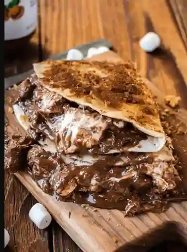 Quesadilla de Nutella