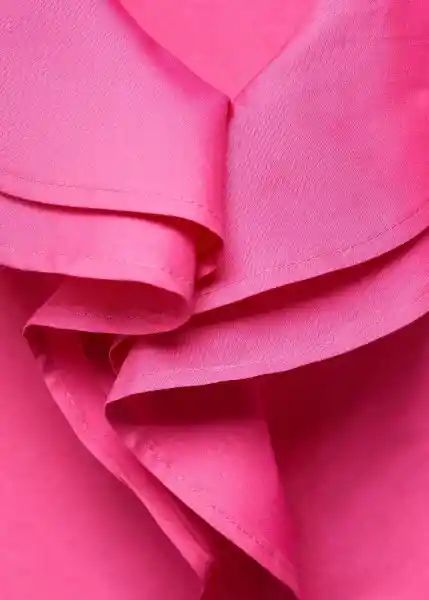 Top Popli Fucsia Talla S Mujer Mango