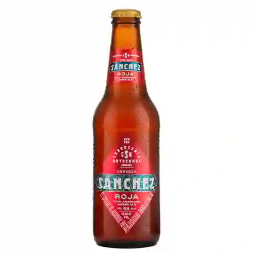 Cerveza Sanchez Roja