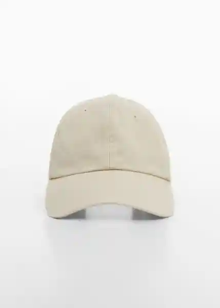 Gorra Basic Beige Talla 99 Niños Mango