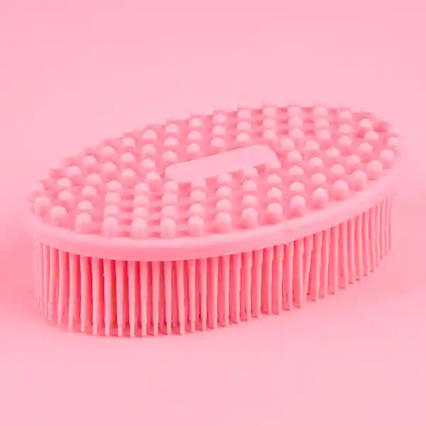 Cepillo Para Ducha Rosa Serie Miniso