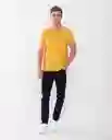 Camiseta Hombre Amarillo Talla XXL 150948Z Rifle