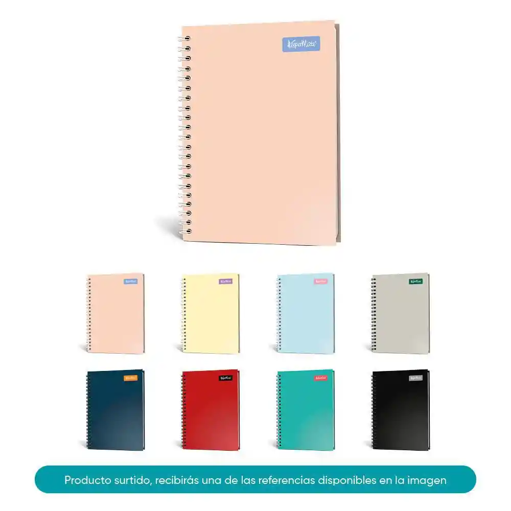 Keepermate Cuaderno Line Rayado Argollado