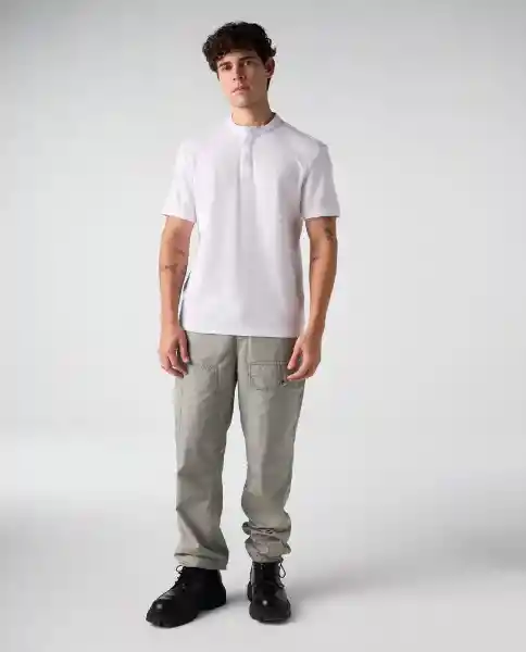 Camiseta Polo Hombre Blanco T. L 802G006_BLA110601 Americanino