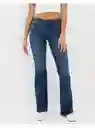 Jean Flare Azul Talla 10 Regular Mujer American Eagle