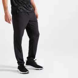 Domyos Pantalón Ecoresponsable Fitness Negro Talla W32-L33