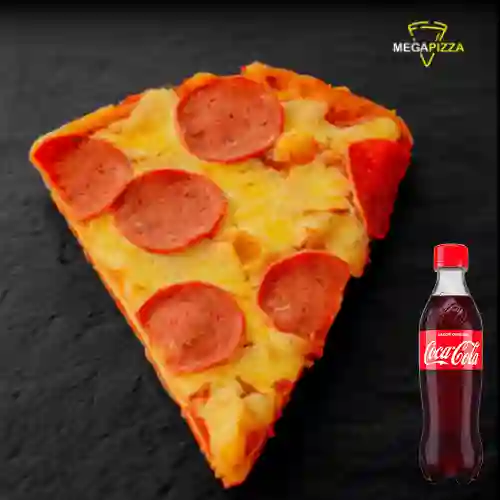 Combo Pizza Pepperoni +Cocacola Orig 400ml