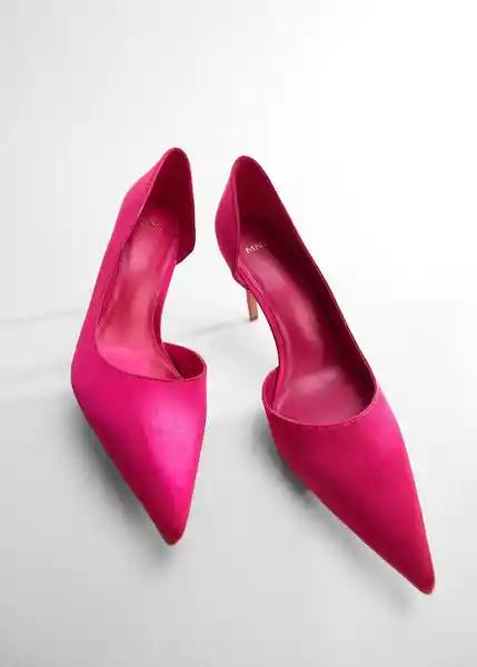 Zapatos Audrey 42 Fucsia Talla 41 Mujer Mango