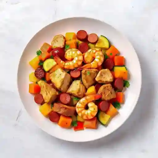 Mixto De Verduras Y Carnes