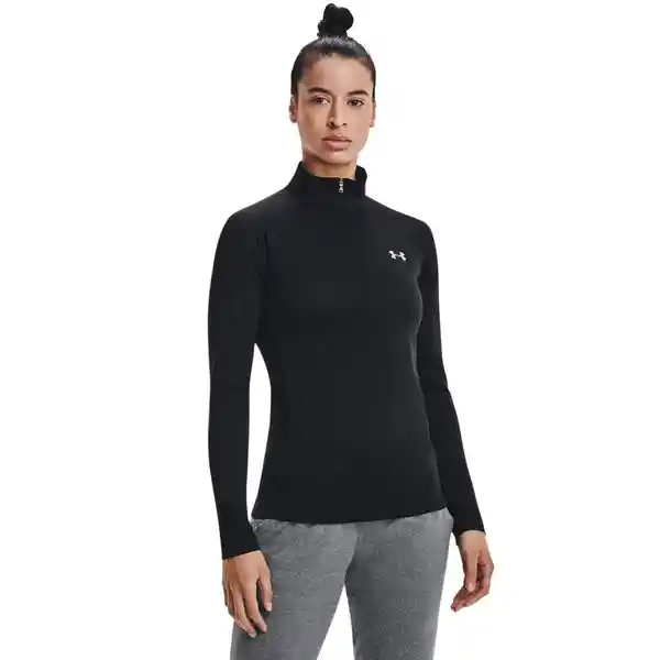 Under Armour Camiseta Tech 1/2 Zip Negro T. MD Ref: 1320126-001