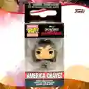 Funko Pop! Llavero Marvel Doctor Strange América Chávez