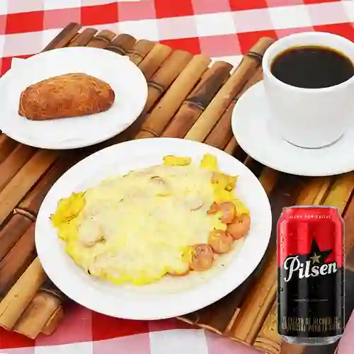 Combo Desayuno Ranchero + Pilsen 330 ml