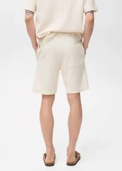 Short Xavis Crudo Talla L Hombre Mango