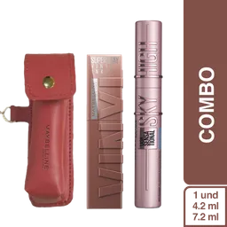 Combo Porta Labial + Vinyl Ink Punchy + Pestañina Sky High