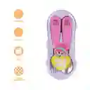 Set de Cubiertos Tenedor y Cuchara Koukou Love Rosa Miniso