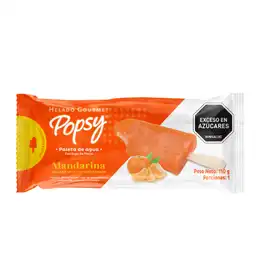 Popsy Paleta de Agua Sabor a Mandarina