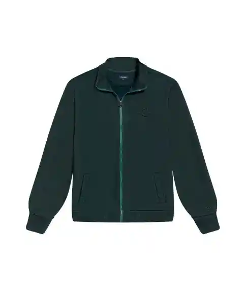 Buzo Open High Neck Verde Galloway Ultraoscuro T. L Chevignon